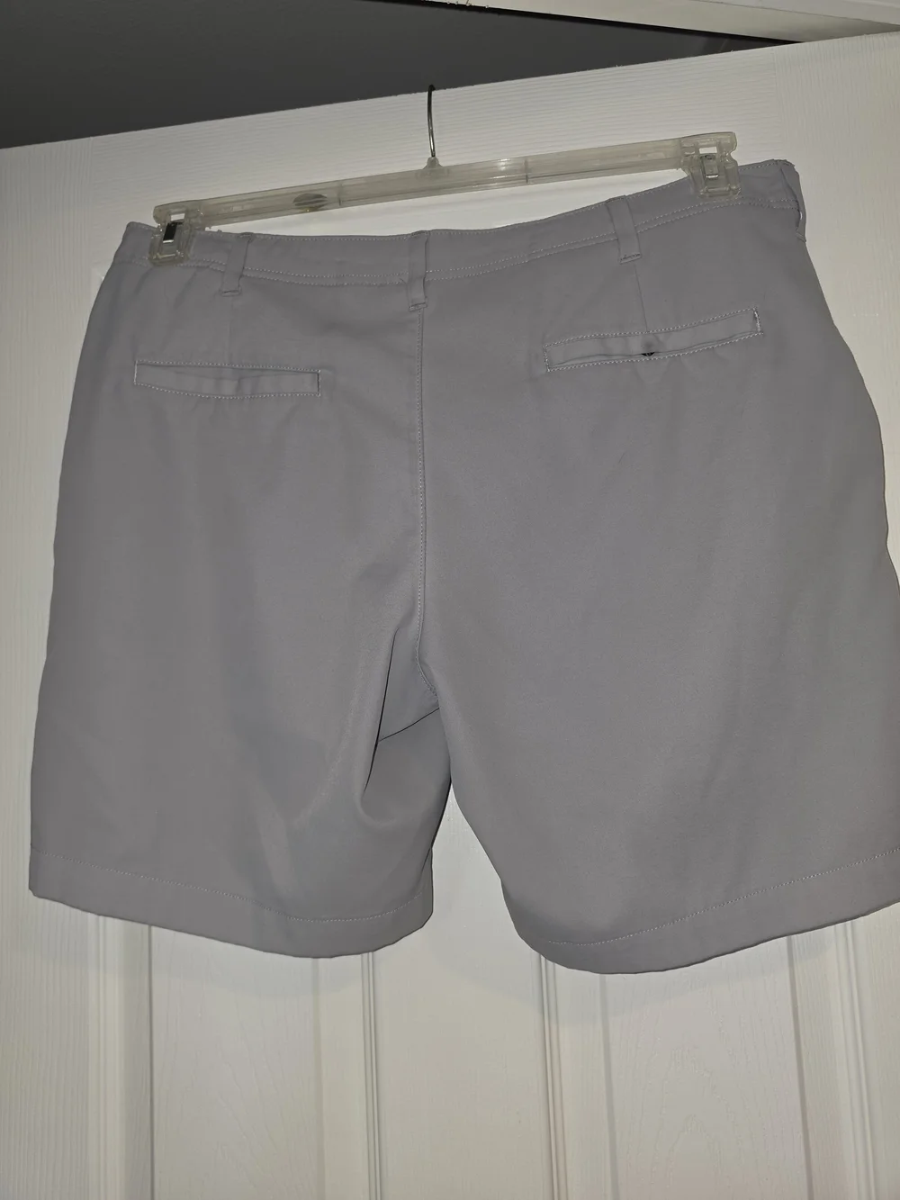 Men's Light Gray Casual Shorts